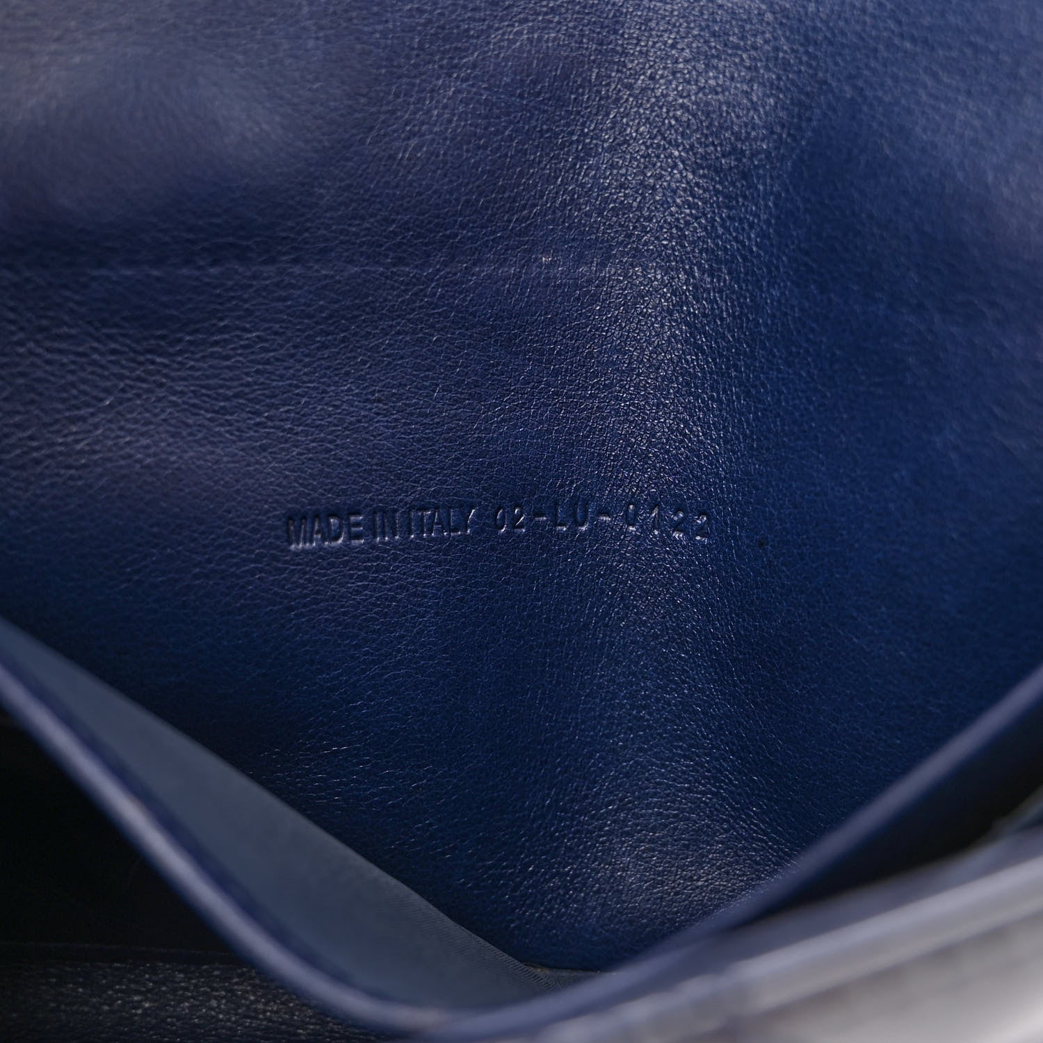 Christian Dior Patent Cannage Miss Dior Promenade Pouch Blue 6 of 9