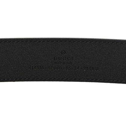 Gucci Moon Calfskin Double G 30mm Belt 85 34 Black 5 of 5