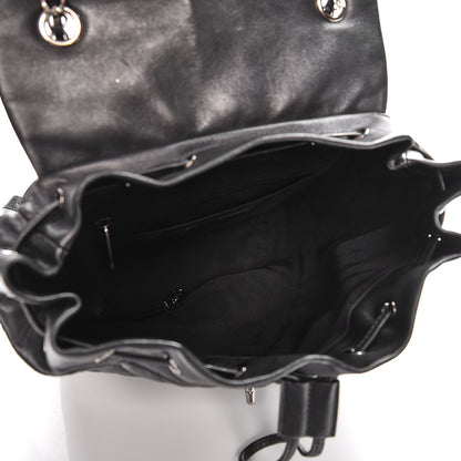 Chanel Lambskin Quilted Large Urban Spirit Backpack Black 5 of 9