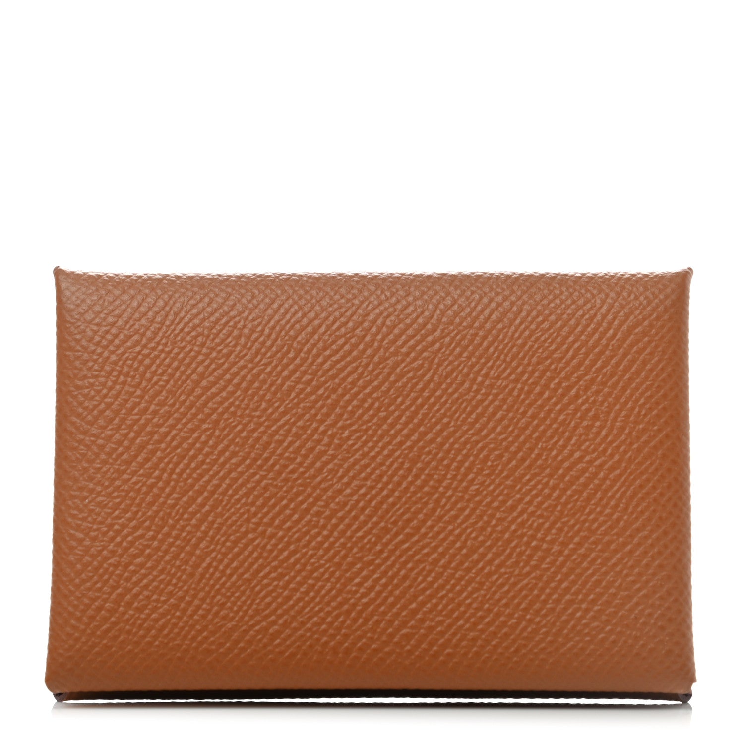 Hermes Epsom Calvi Card Case Gold 1 of 5