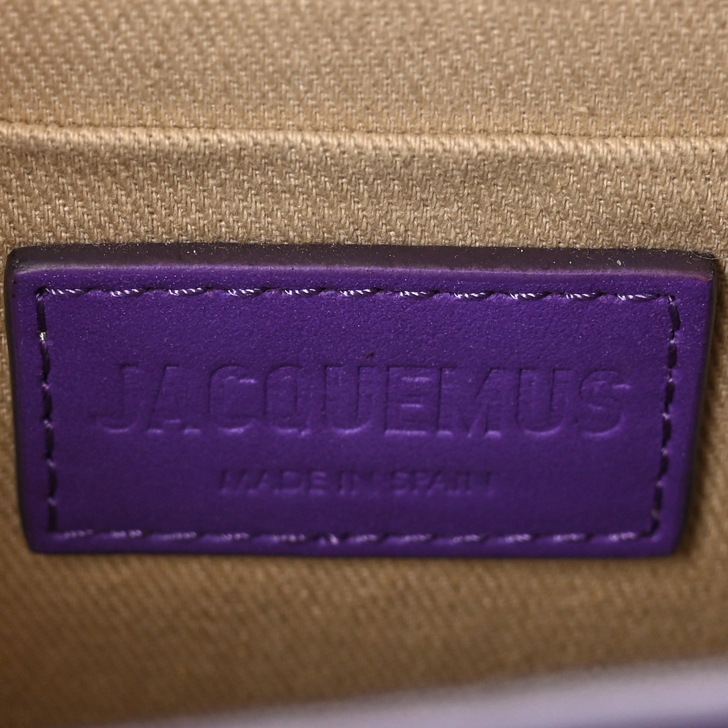 Jacquemus Smooth Calfskin Le Chiquito Noeud Purple 7 of 10