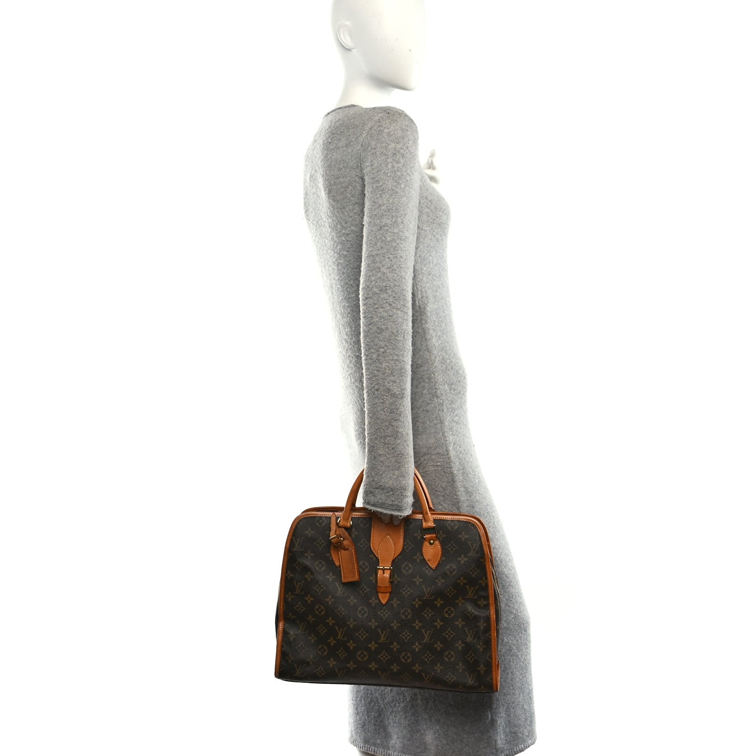 Louis Vuitton Monogram Rivoli Briefcase 2 of 9