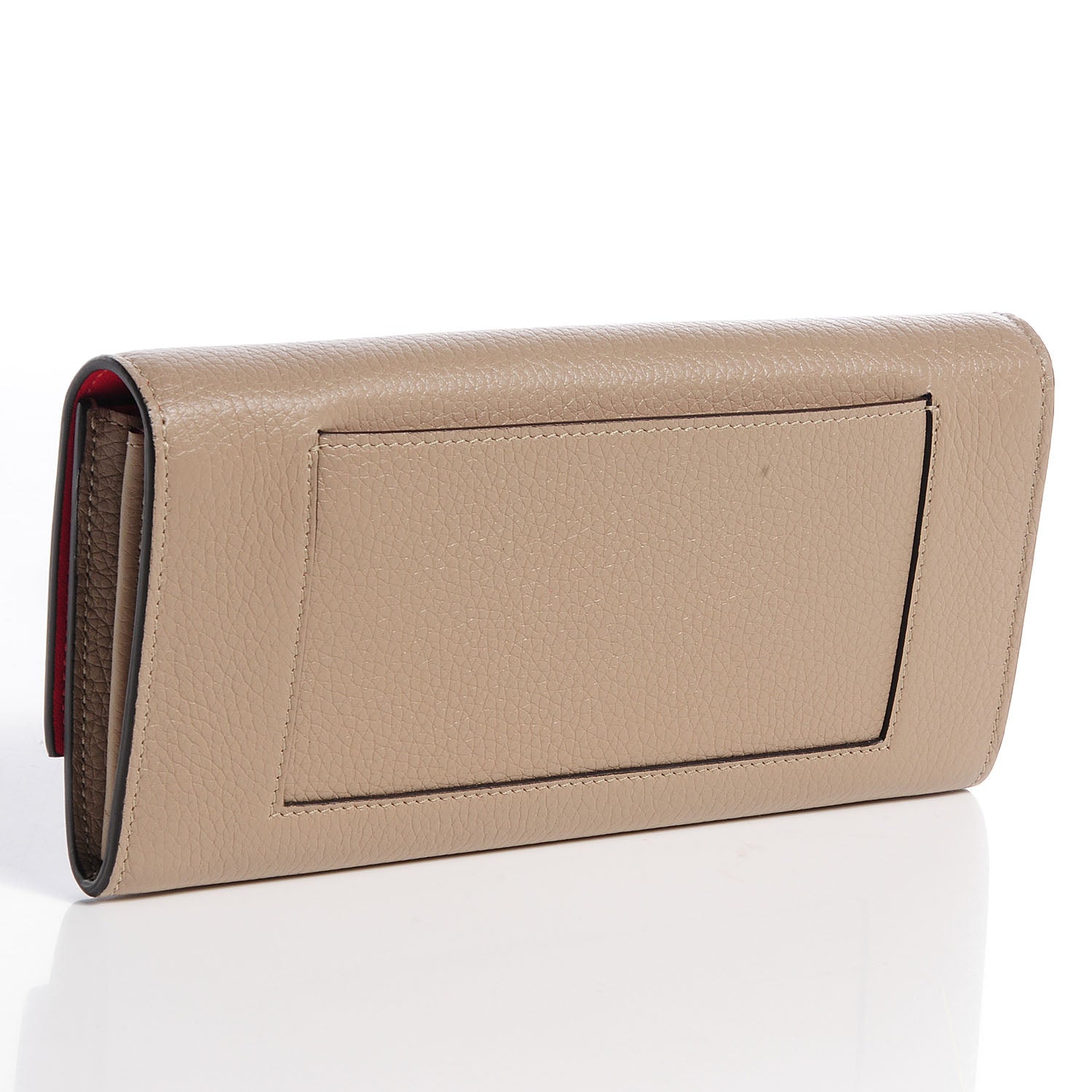 Celine Calfskin Large Multifunction Flap Wallet Dune 3 of 9