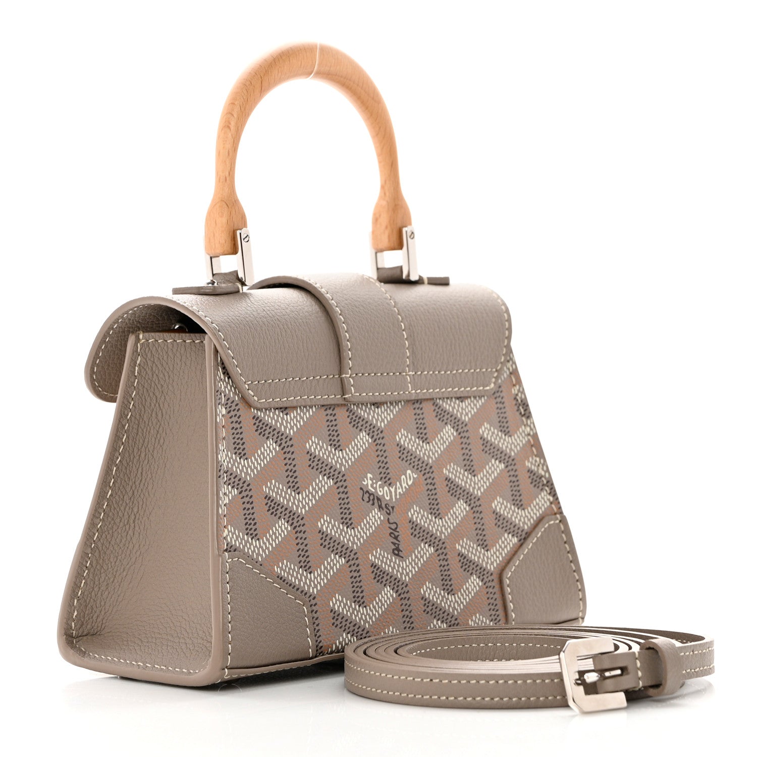 Goyard Goyardine Structure Nano Saigon Grey 3 of 8