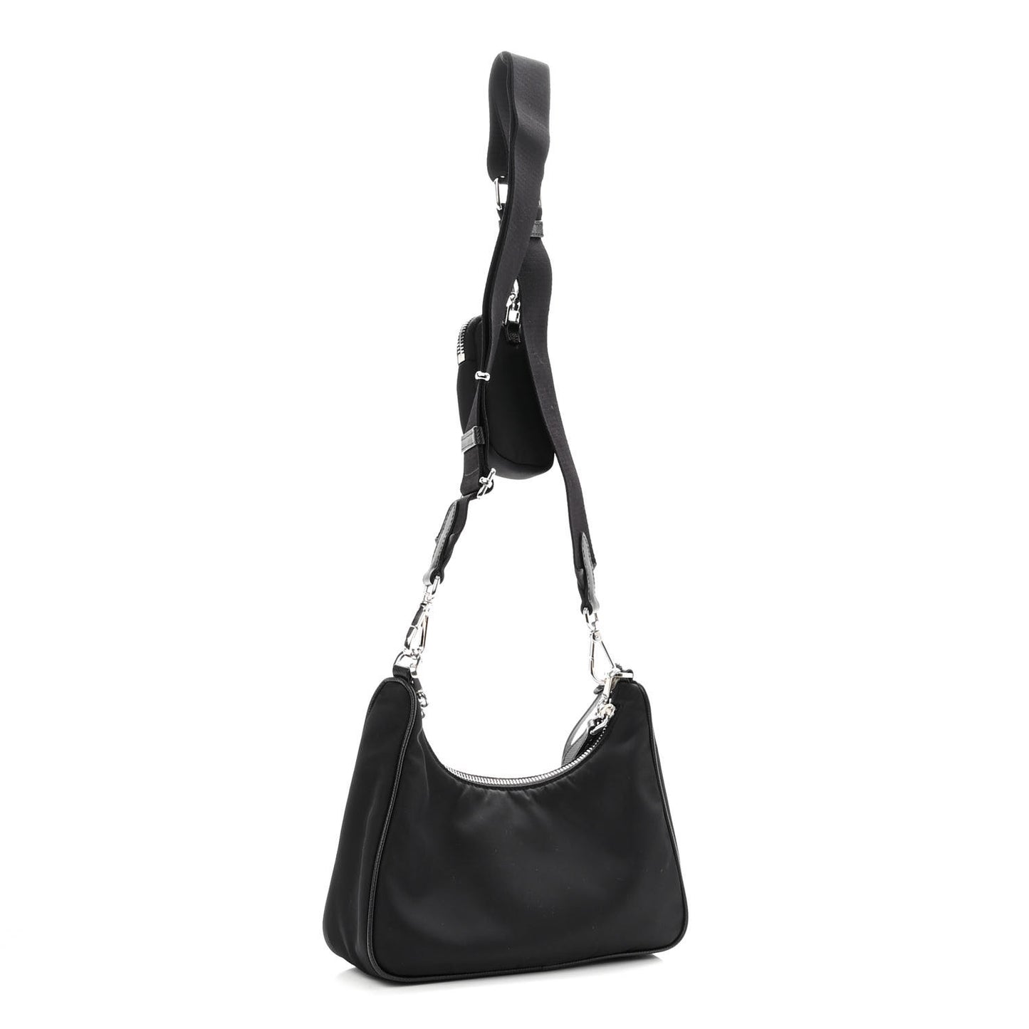 Nylon Re-Edition 2005 Shoulder Bag Black