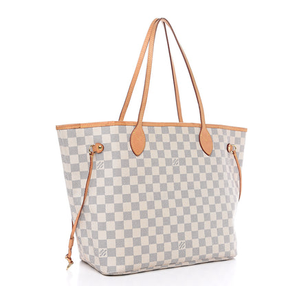 Louis Vuitton Damier Azur Neverfull MM 2 of 17