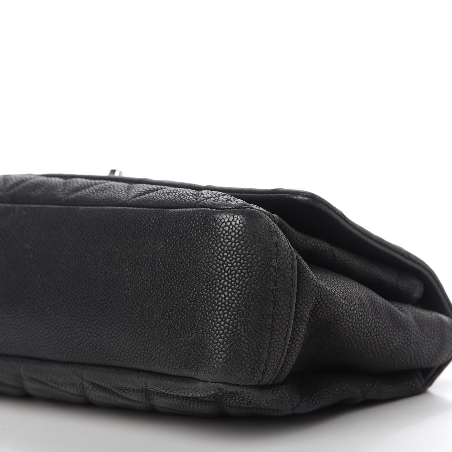 Chanel Iridescent Caviar Quilted Medium Lady Pearly Flap Black 10 of 15