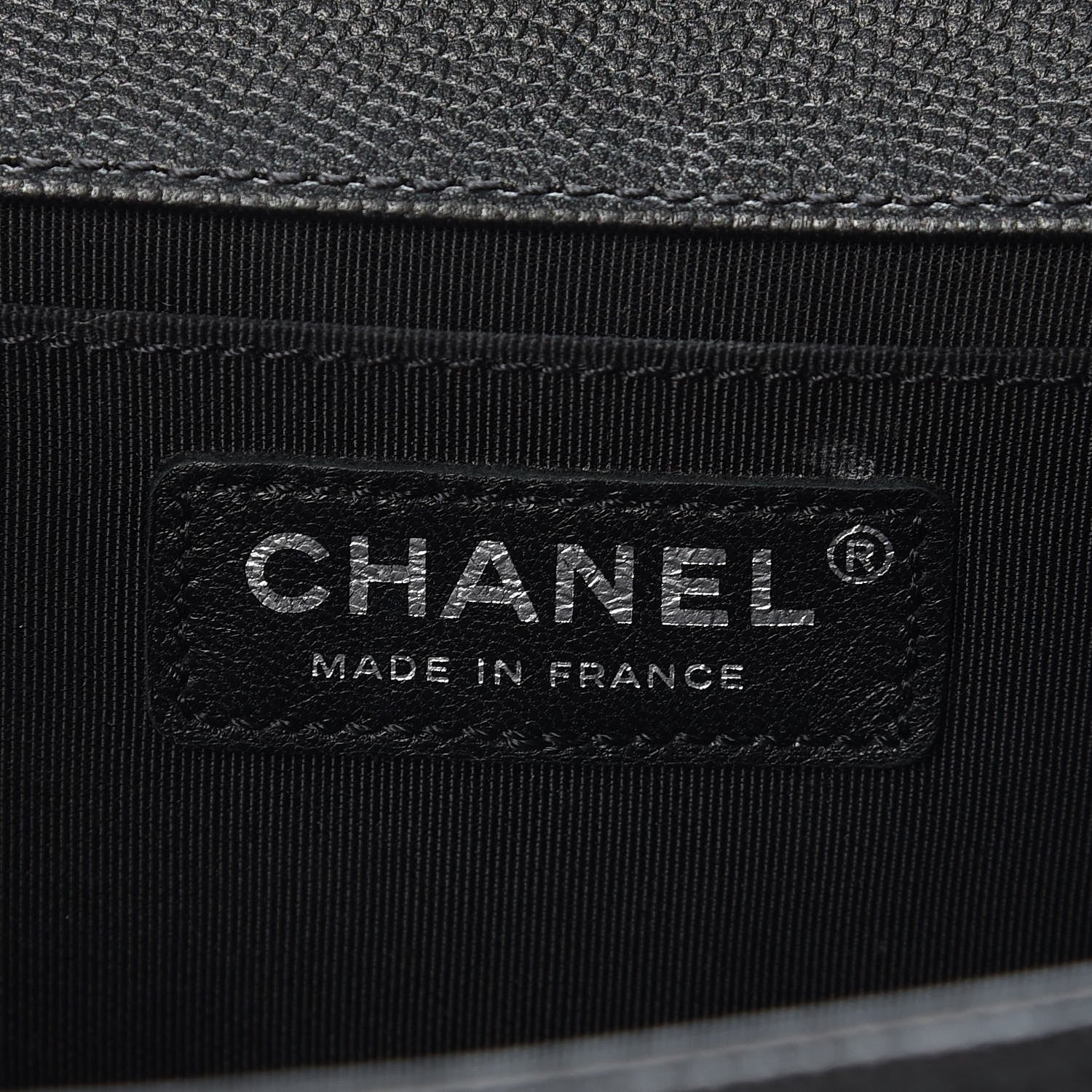Chanel Caviar Quilted Medium Boy Flap So Black 8 of 9