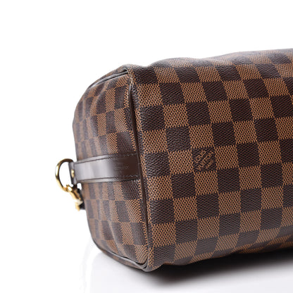 Louis Vuitton Damier Ebene Speedy Bandouliere 25 8 of 9
