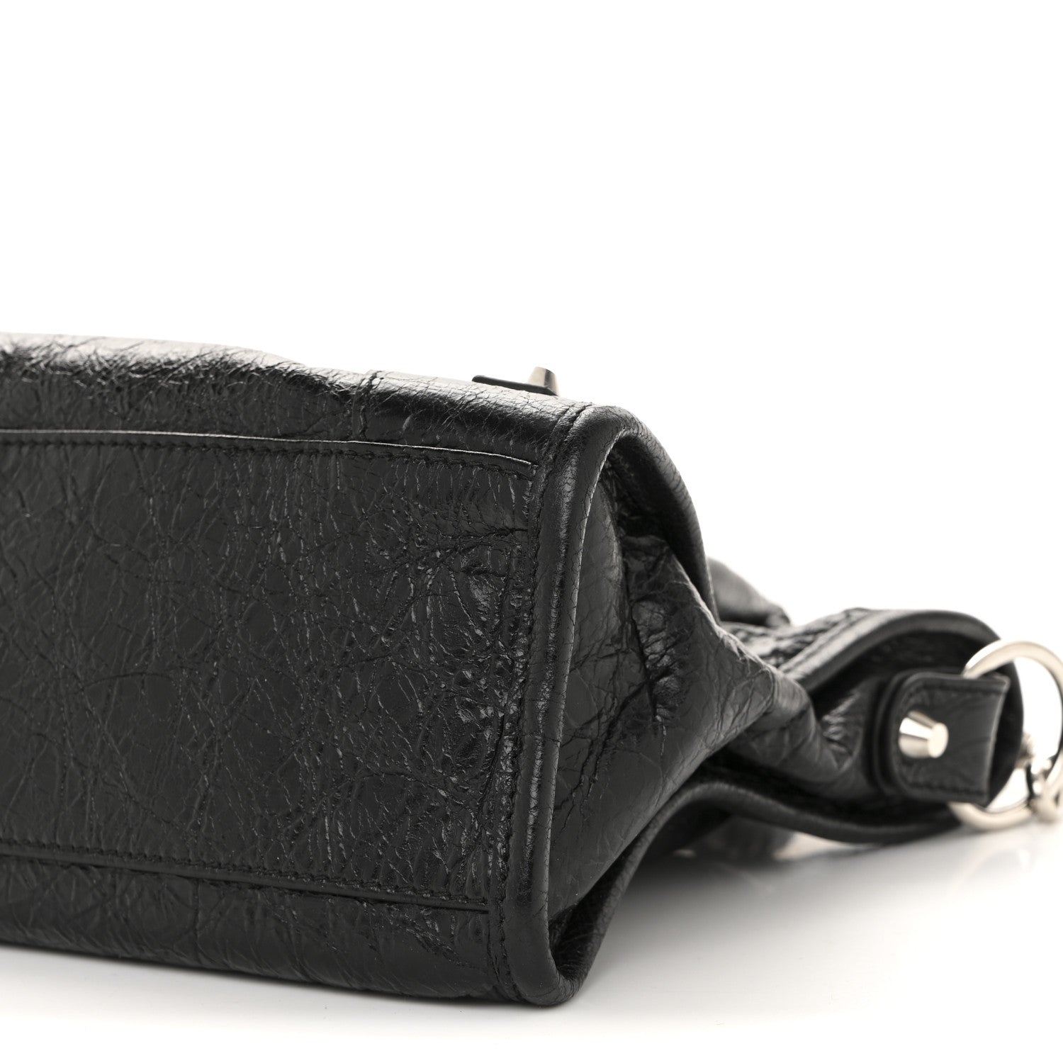 Balenciaga Agneau Arena Silver Hardware Small Le City Black 10 of 13