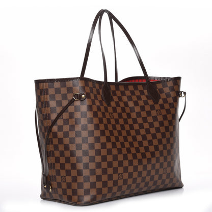 Louis Vuitton Damier Ebene Neo Neverfull GM 3 of 13