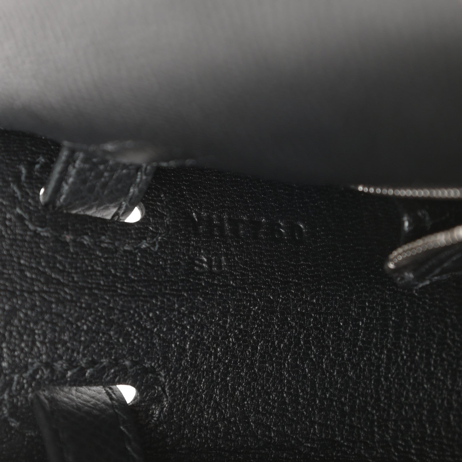 Hermes Epsom Kelly Sellier 25 Black 7 of 11