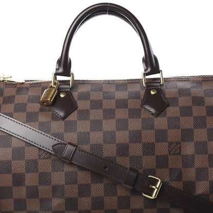 Louis Vuitton Damier Ebene Speedy Bandouliere 35 13 of 13