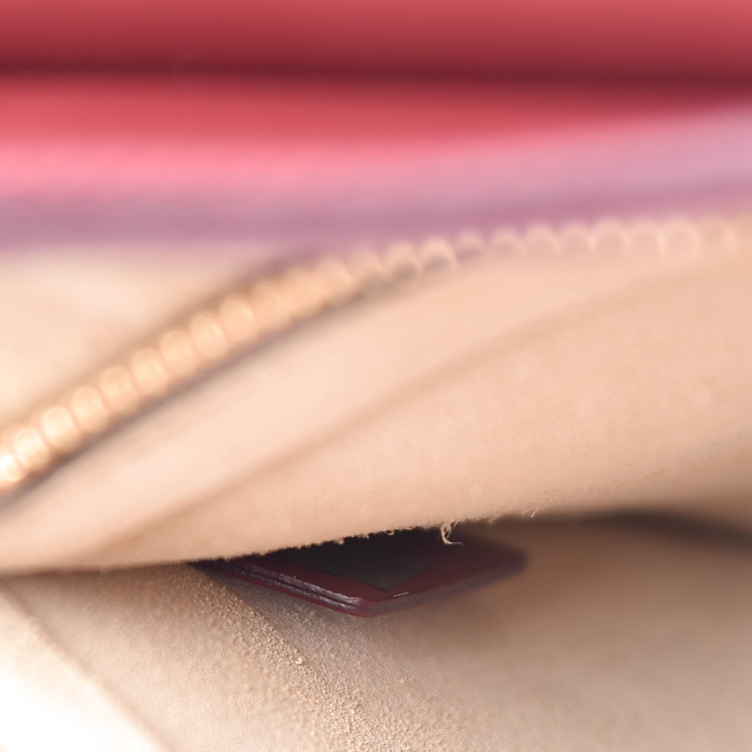 Chloe Calfskin Suede Medium Faye Shoulder Bag Plum Purple 7 of 10