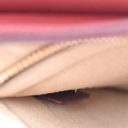 Chloe Calfskin Suede Medium Faye Shoulder Bag Plum Purple 7 of 10