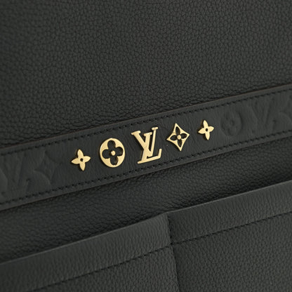 Louis Vuitton Calfskin Cruiser GM Black 9 of 11