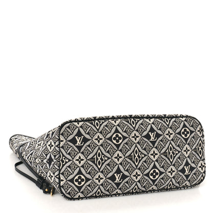 Louis Vuitton Jacquard Since 1854 Neverfull MM Grey 4 of 8
