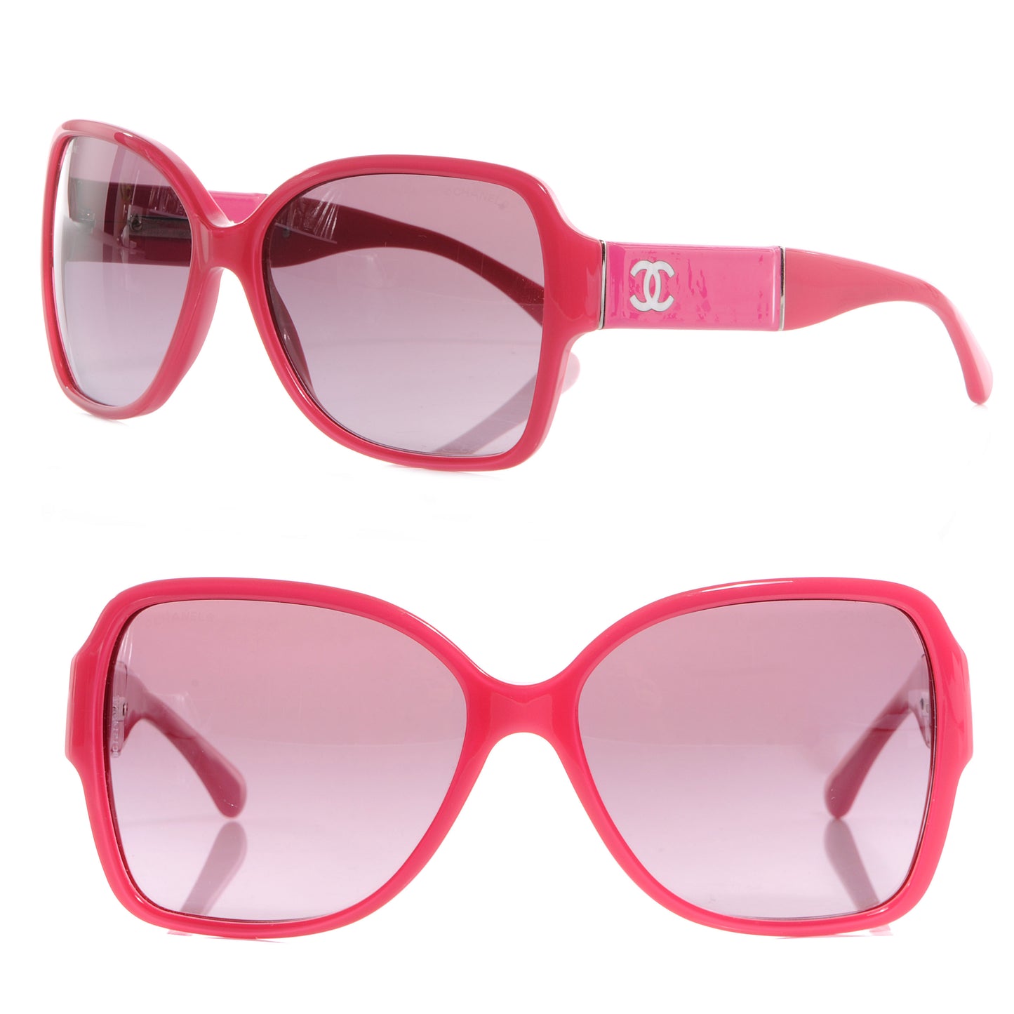 Patent Leather Sunglasses 5230Q Pink