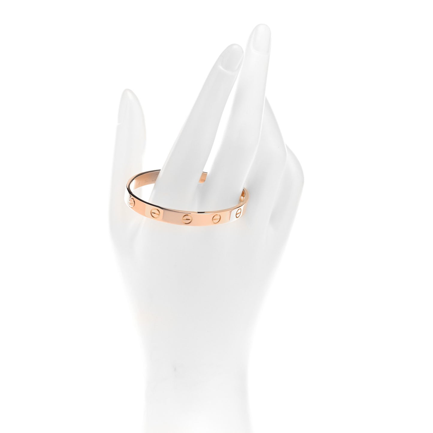 18K Pink Gold LOVE Bracelet 16