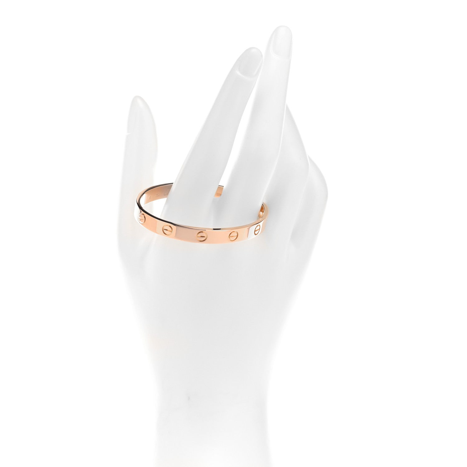 Cartier 18K Pink Gold LOVE Bracelet 16 2 of 6