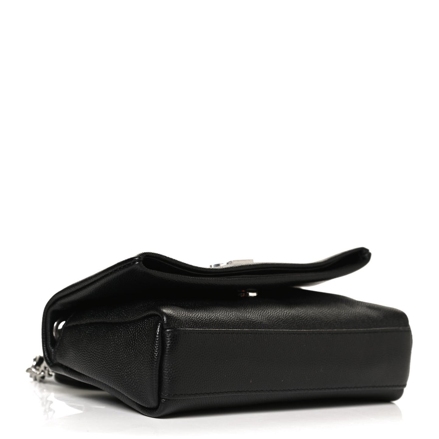 Grain De Poudre Monogram Toy West Hollywood Fold-Over Bag Black