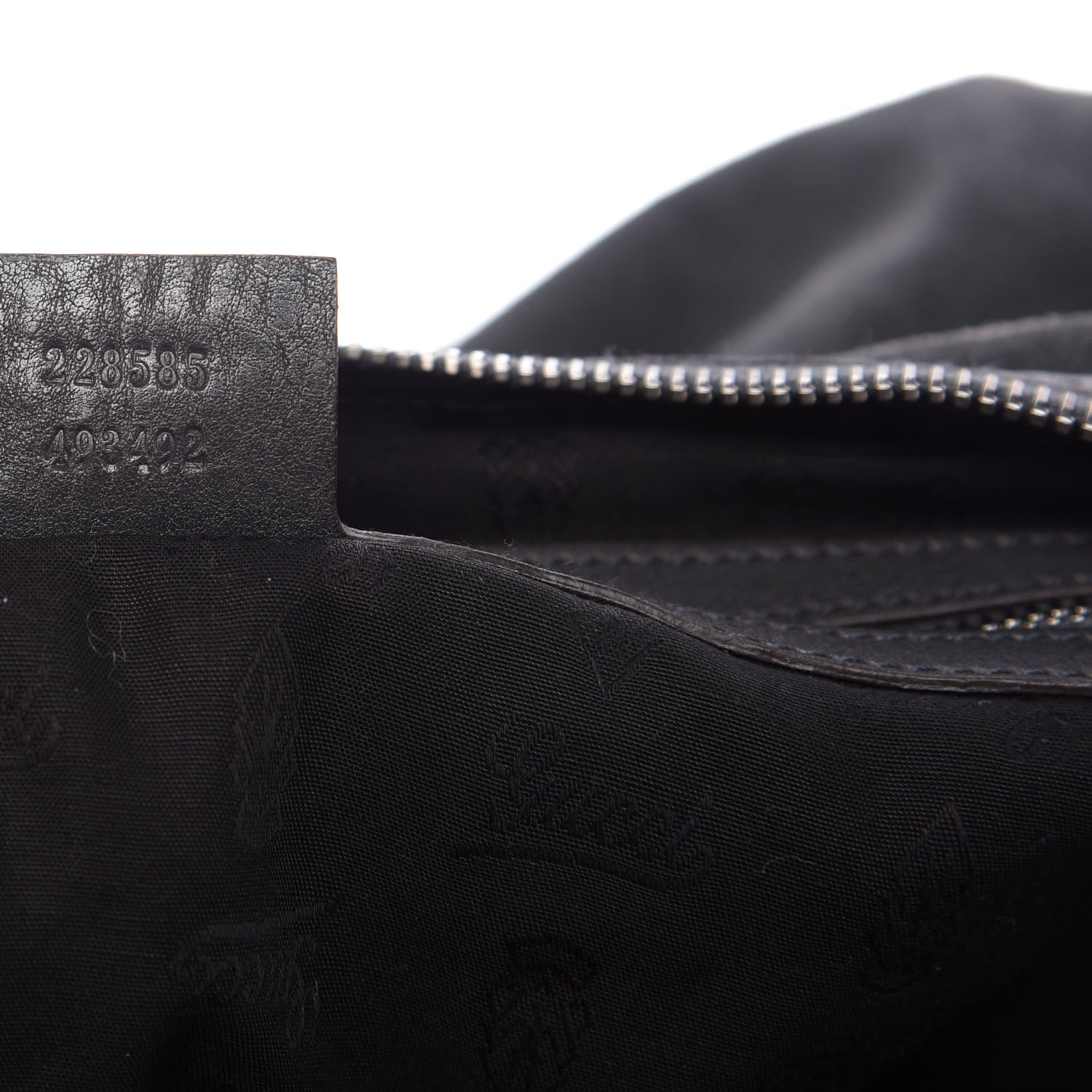 Gucci Suede Icon Bit Large Boston Grey 9 of 9