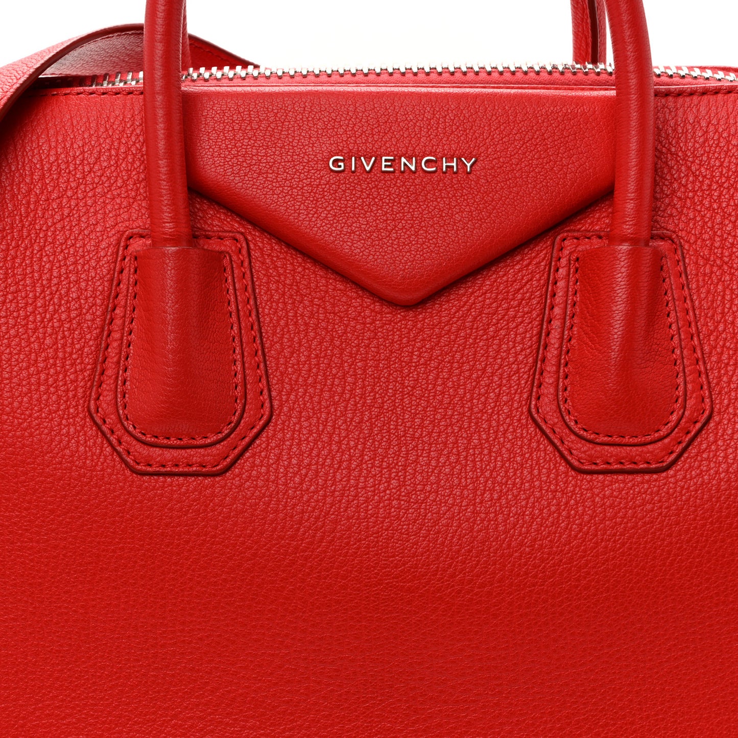 Sugar Goatskin Medium Antigona Medium Red