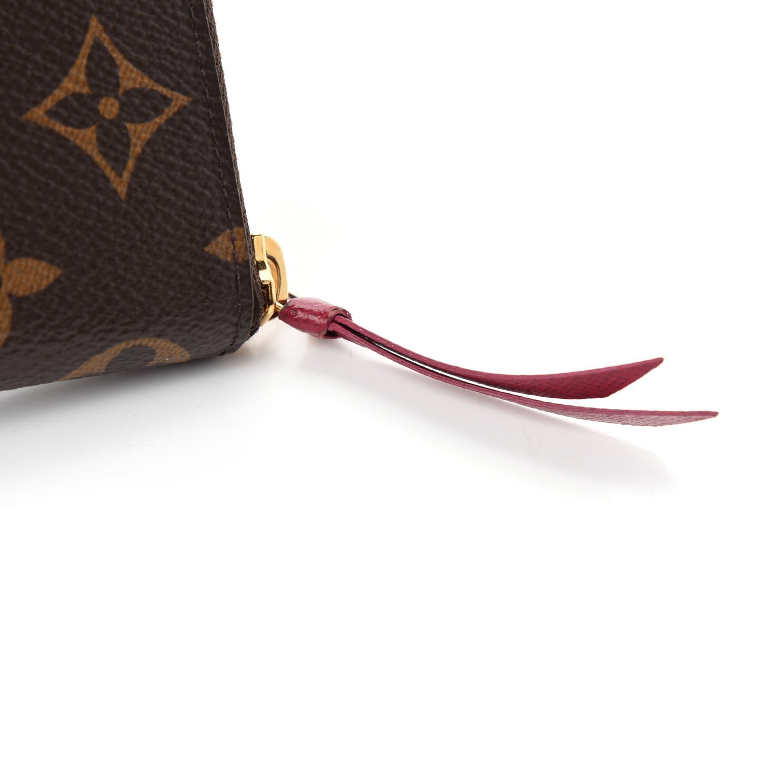 Louis Vuitton Monogram Clemence Wallet Fuchsia 7 of 9