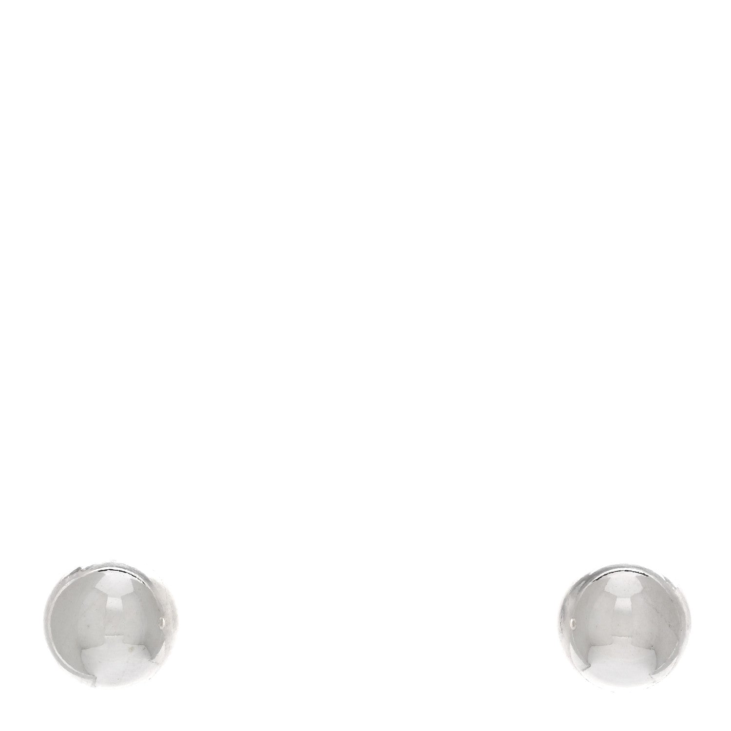 Tiffany Sterling Silver 10mm HardWear Ball Earrings 1 of 4