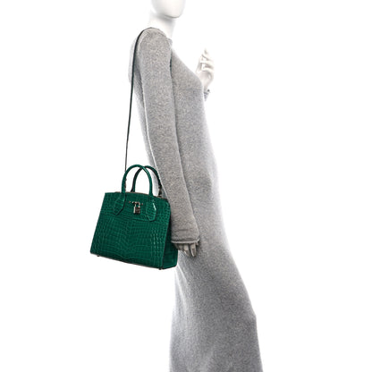 Louis Vuitton Crocodile City Steamer PM Emeraude 2 of 10