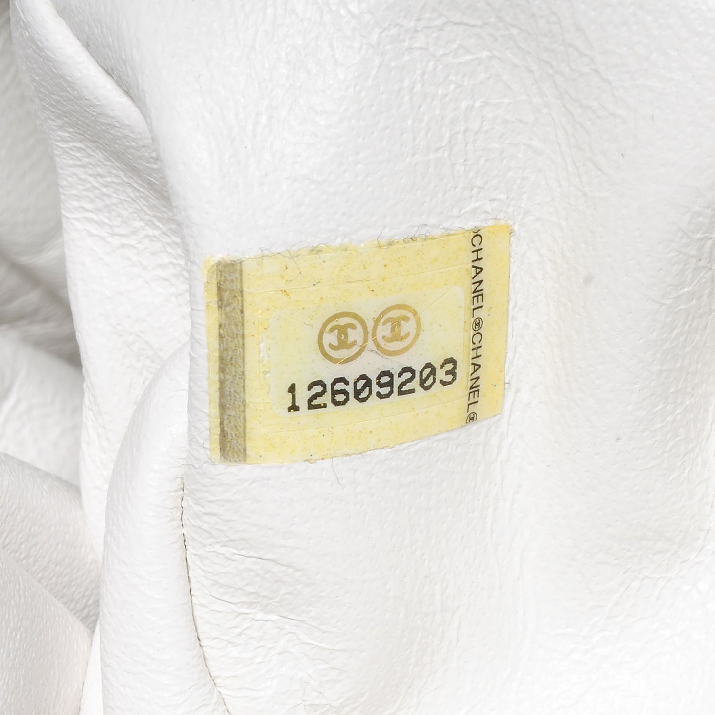 Lambskin Sensual Medium Flap White