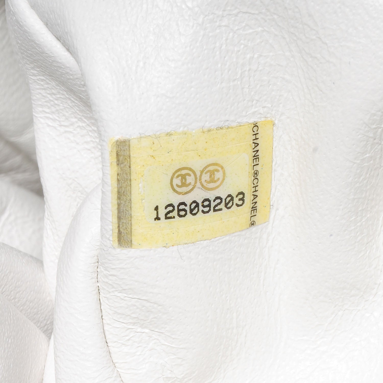 Chanel Lambskin Sensual Medium Flap White 8 of 8