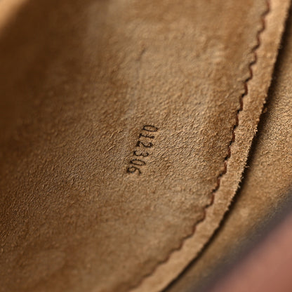 Loewe Calfskin Jacquard Mini Gate Dual Bag Tan 7 of 9
