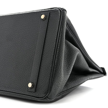 Hermes Fjord Birkin 40 Black 10 of 14