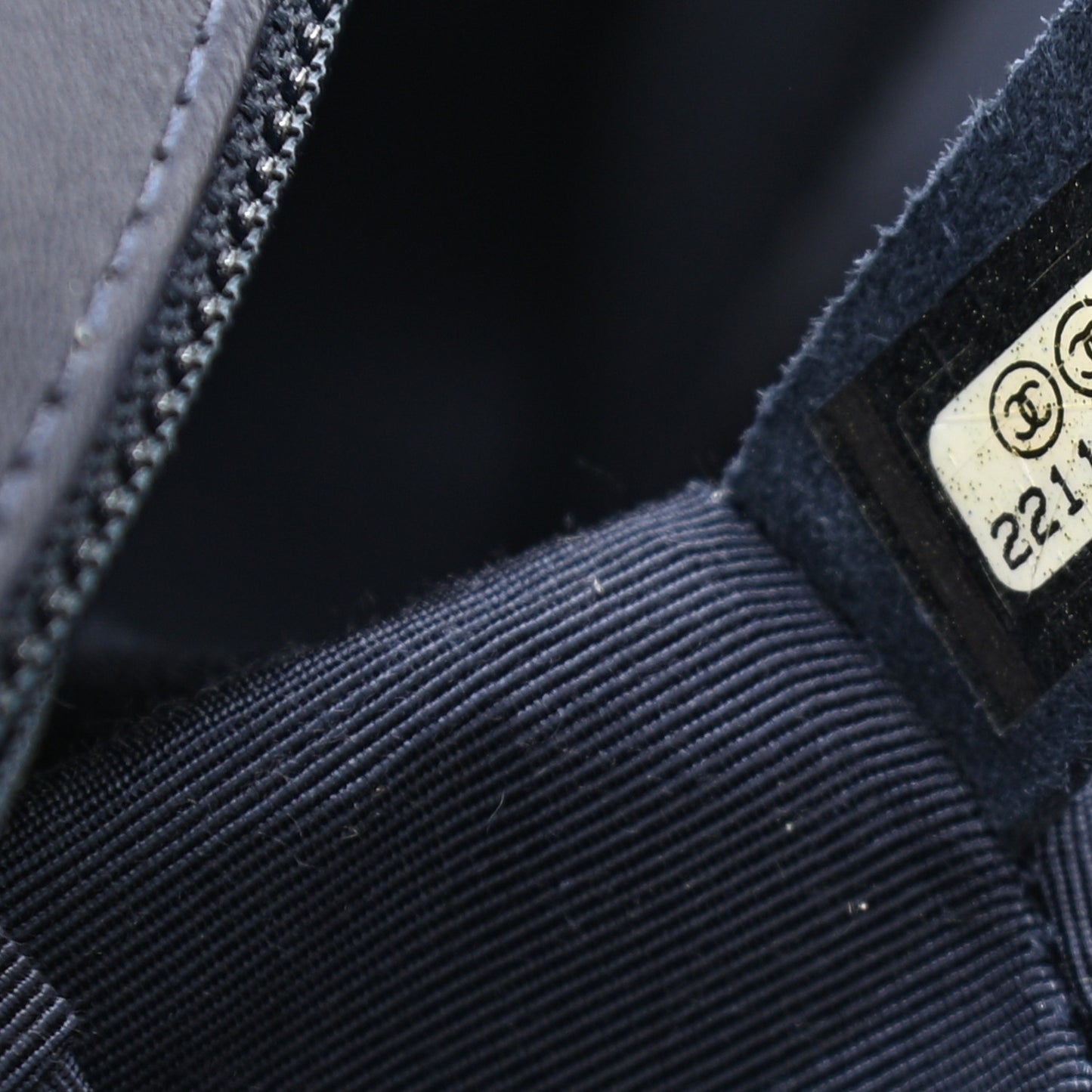 Lambskin Quilted New Medium Boy Flap Navy Blue