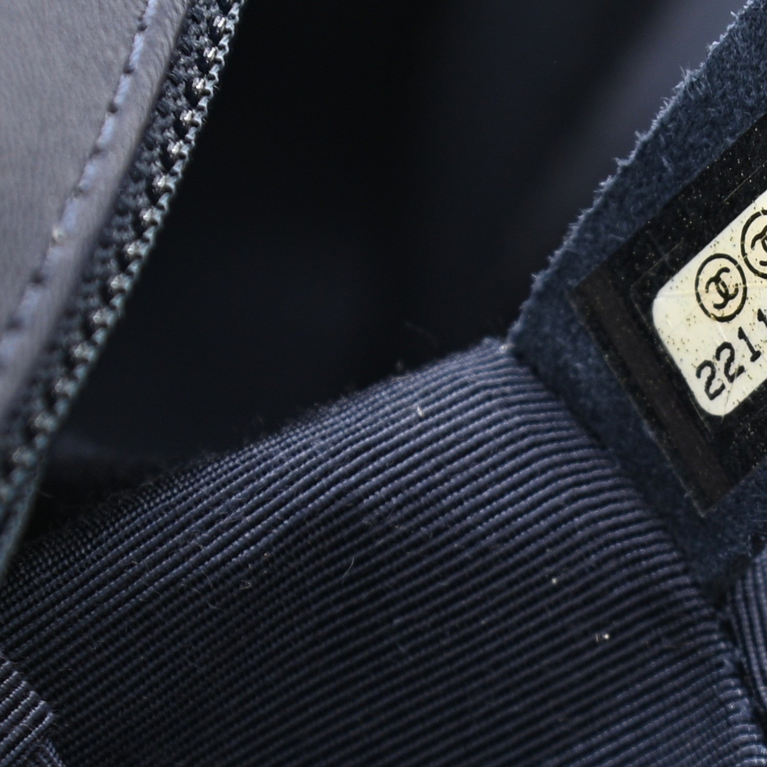 Chanel Lambskin Quilted New Medium Boy Flap Navy Blue 7 of 11