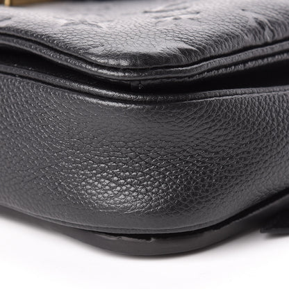 Louis Vuitton Empreinte Pochette Metis Black 10 of 11