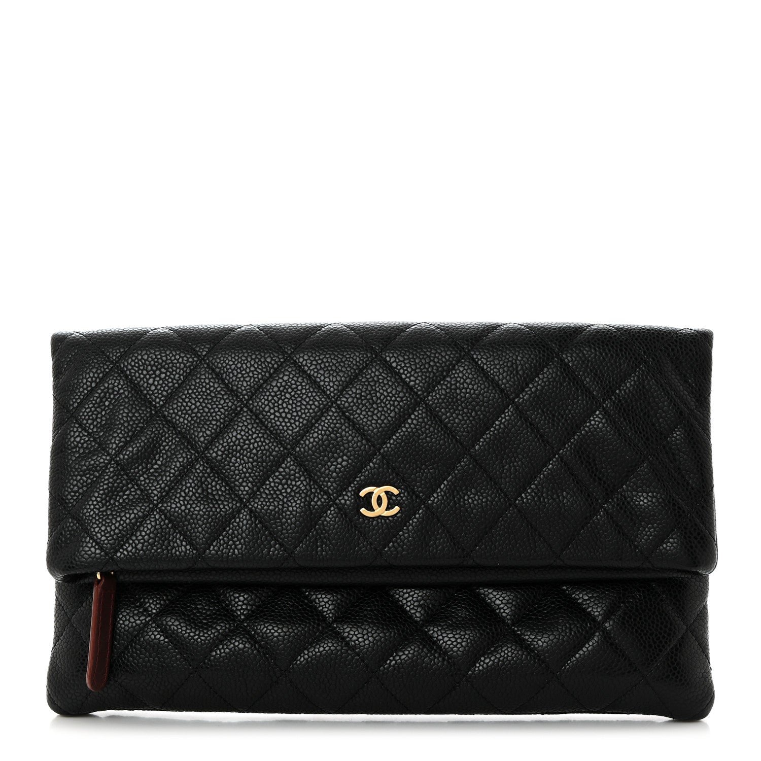 Chanel Caviar Quilted CC Beauty Clutch Black 1 of 8
