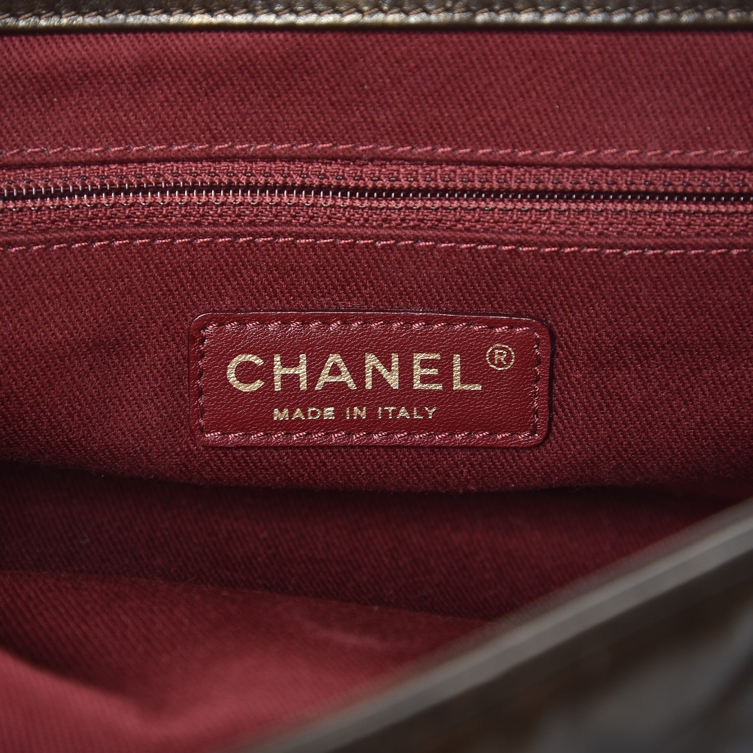 Chanel Aged Calfskin Quilted Small Pondichery Flap Dark Brown 6 of 8