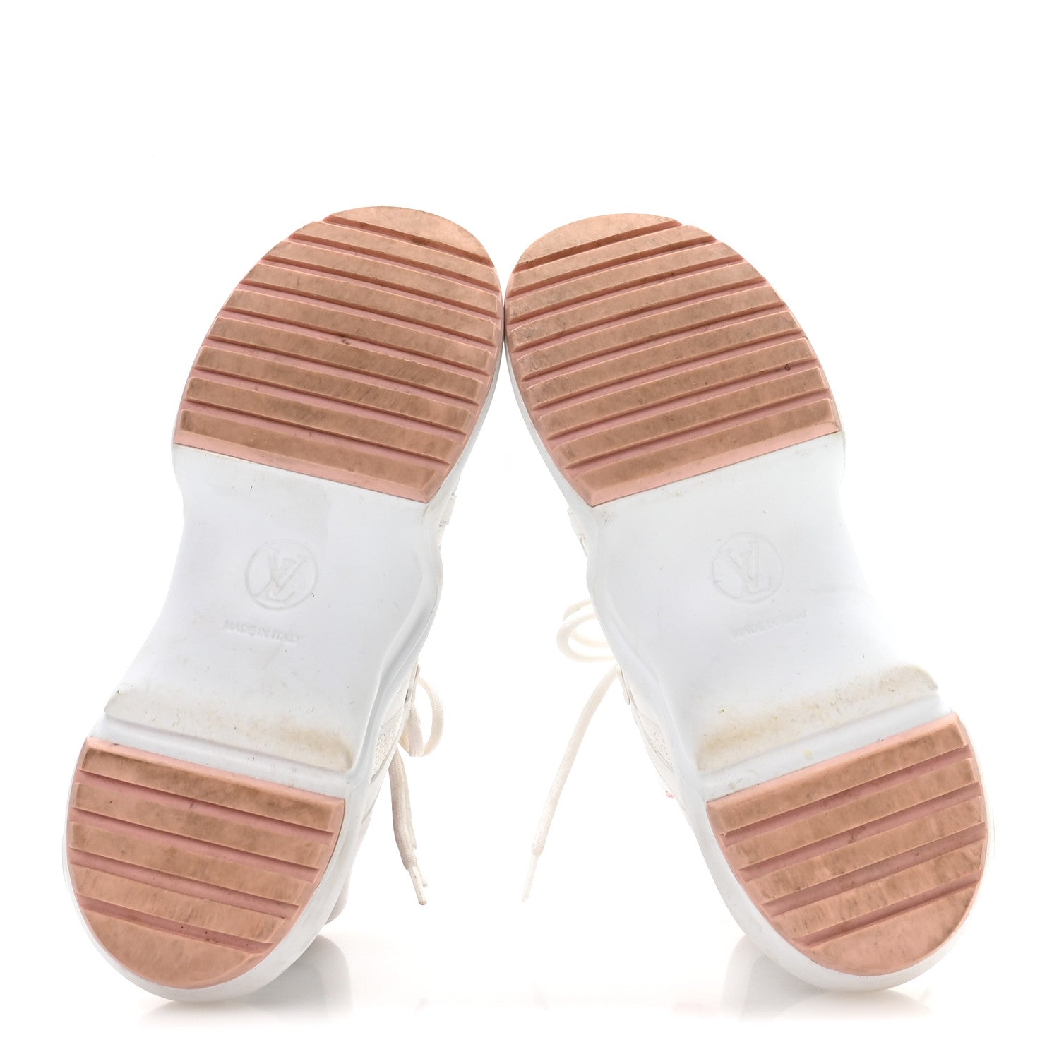Louis Vuitton Calfskin Monogram Wild At Heart LV Archlight Sneakers 36 White Pink 6 of 8