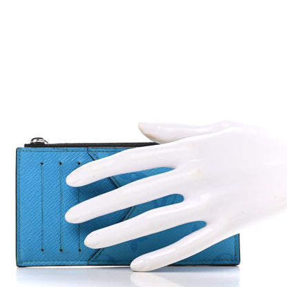 Louis Vuitton Taigarama Coin Card Holder Blue Lagoon 3 of 16