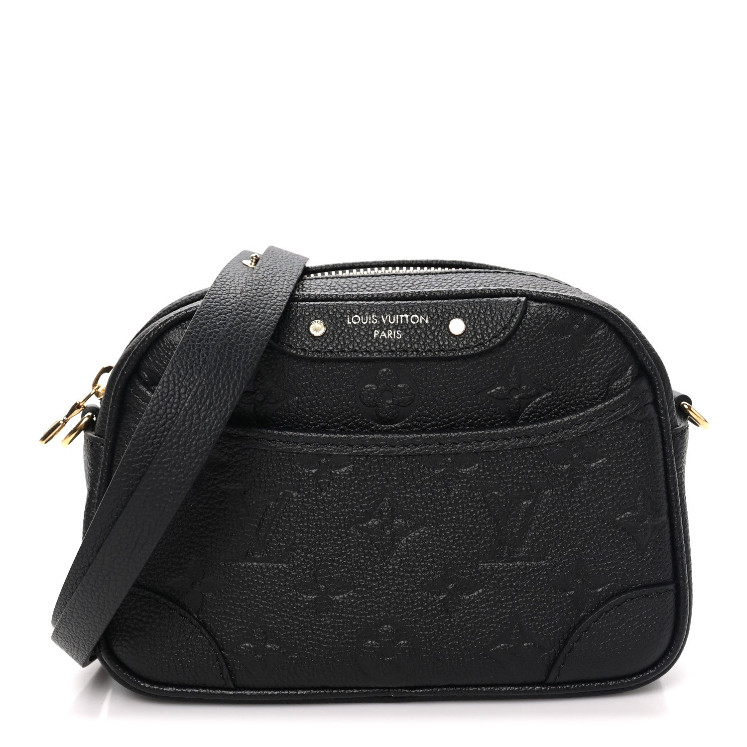 Louis Vuitton Empreinte Monogram Tiny Camera Bag Black 6 of 8