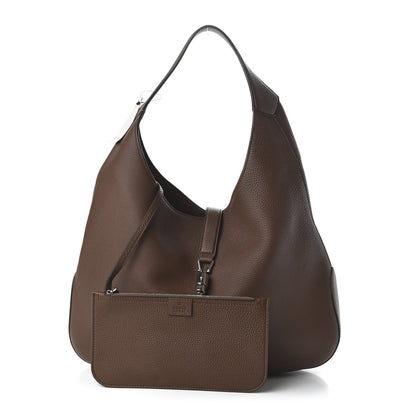 Gucci Soft Grained Calfskin Large Jackie Hobo Nut Brown 9 of 9