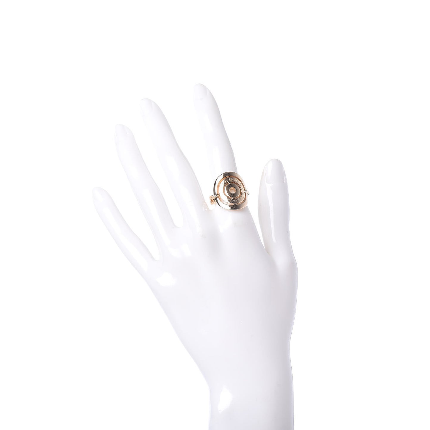 18K Yellow Gold Astrale Cerchi Ring 51 5.75