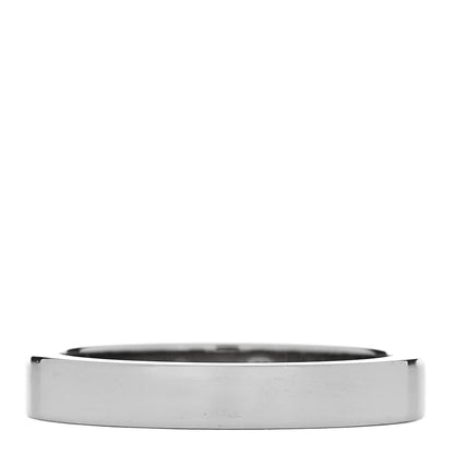 Cartier Platinum Diamond 3mm C De Cartier Wedding Band Ring 50 5.25 3 of 4