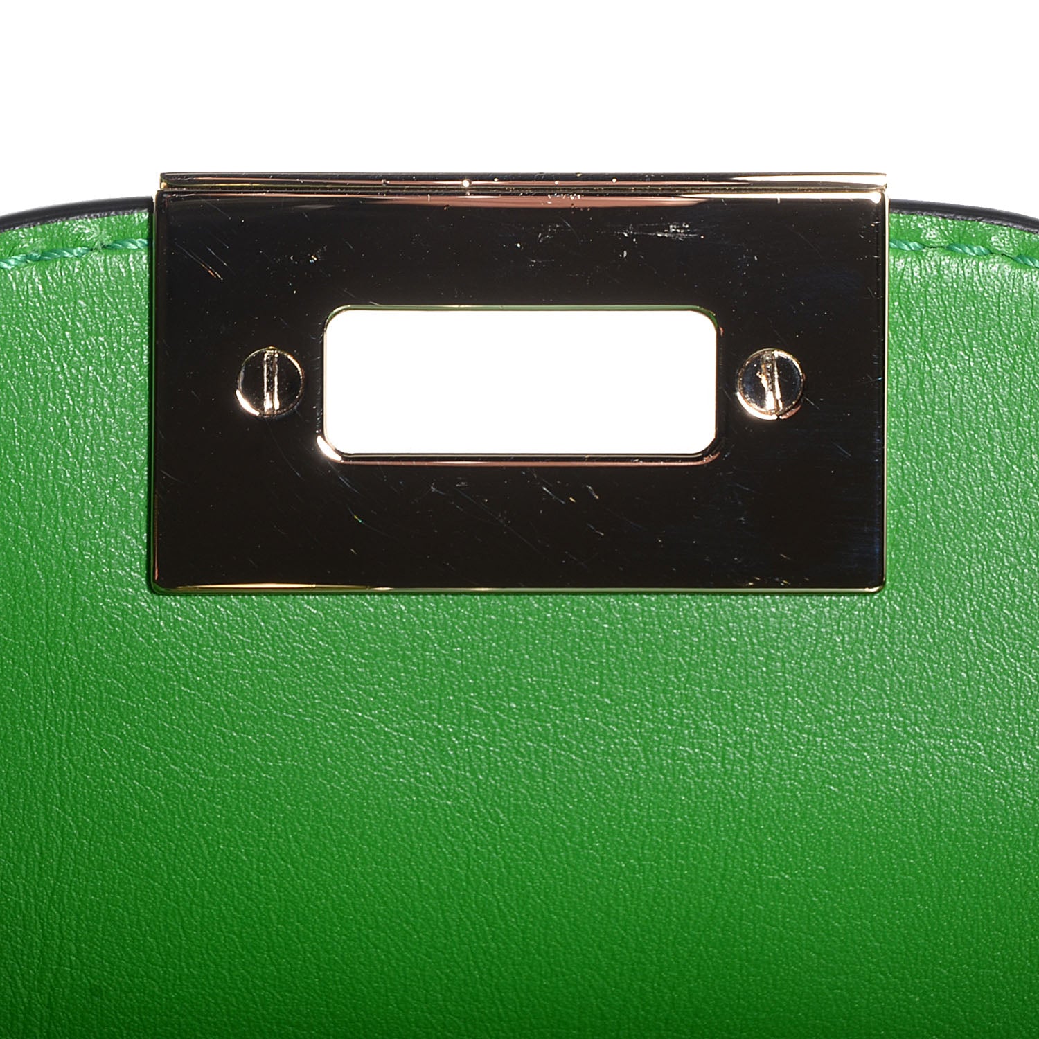 Valentino Garavani Vitello Small Rockstud Tote Green 14 of 16