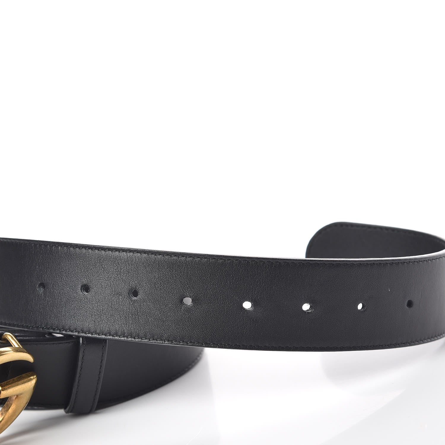 Gucci Calfskin Double G 40mm Belt 85 34 Black 6 of 7