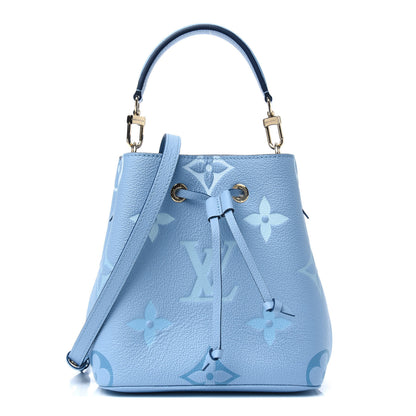 Louis Vuitton Empreinte Monogram Giant By The Pool Neonoe BB Summer Blue 1 of 9