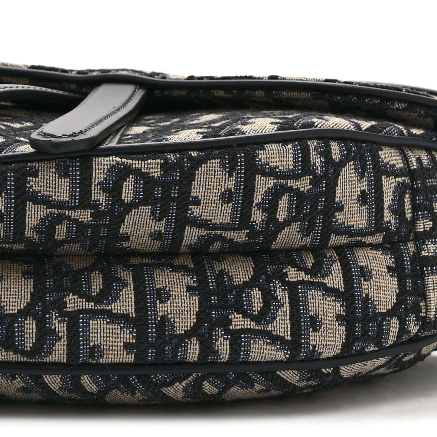 Oblique Saddle Bag Blue