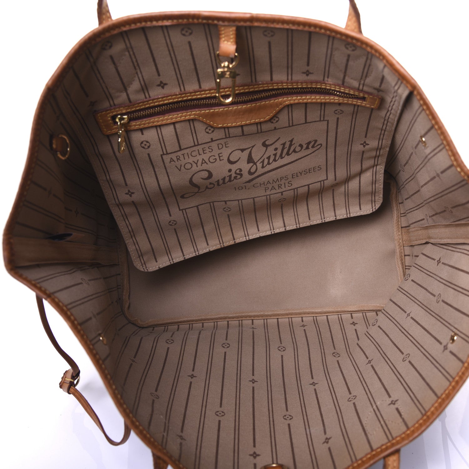 Louis Vuitton Monogram Neverfull MM 5 of 9